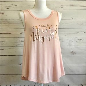 Tacos & Margaritas Graphic Tank